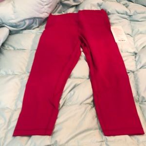 Lululemon align crop 21” size 10